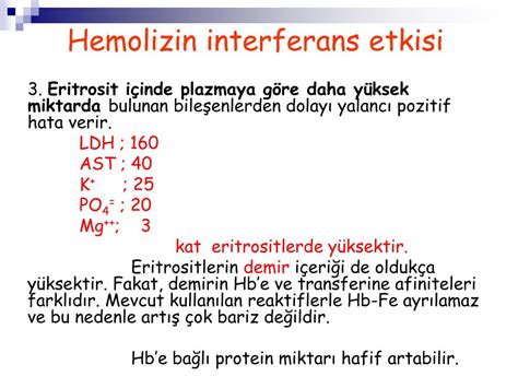 serum indeksi hemoliz